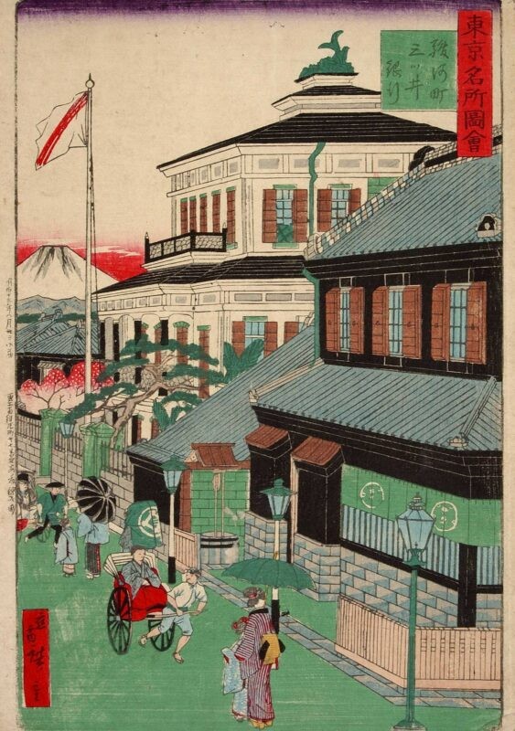浮世絵で見て歩く華やかな明治時代の洋風建築（Japaaan）