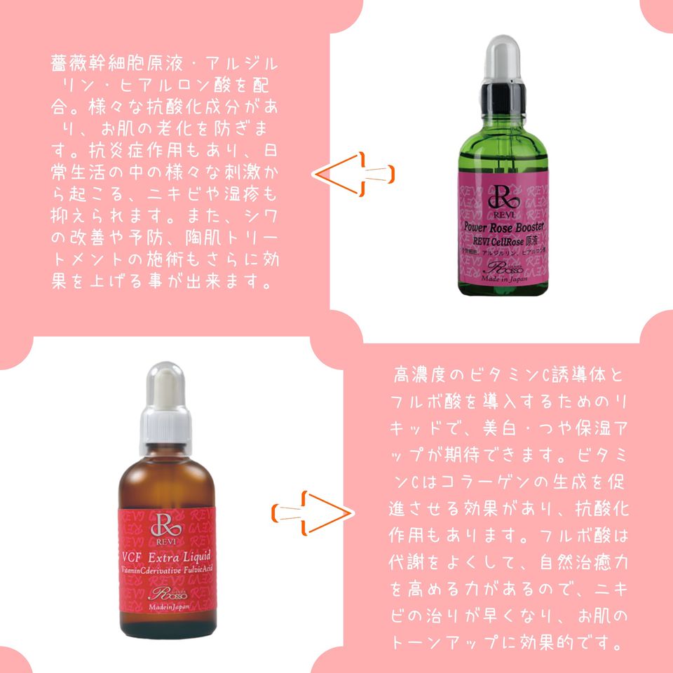 REVI パワーローズブースター☆バラ幹細胞・ヒアルロン酸 【公式通販】