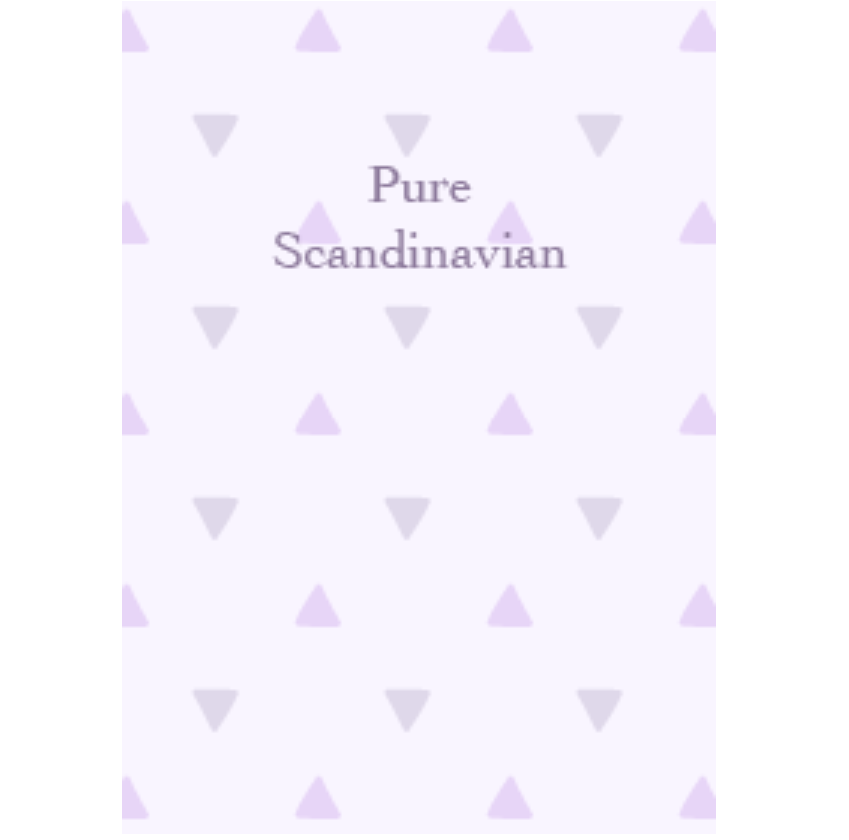 Pure Scandinavian : Lilac