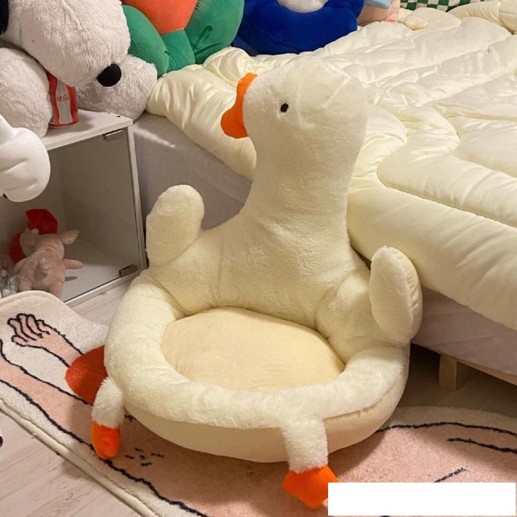 沙發 大鵝榻榻米坐墊地上蒲團日式可愛懶人坐墩飄窗臥室家用屁股圓墊子