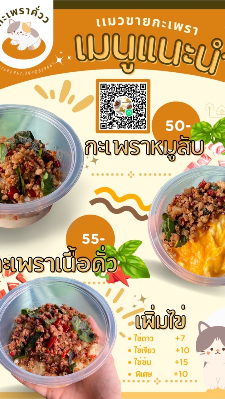 แมวขายกะเพรา