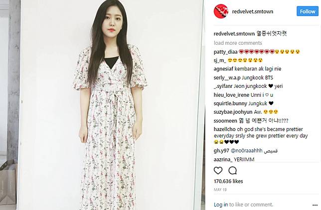 8 Inspirasi Memakai Dress Buat Lebaran ala Yeri Red Velvet Buat Kita yang Bertubuh Mungil
