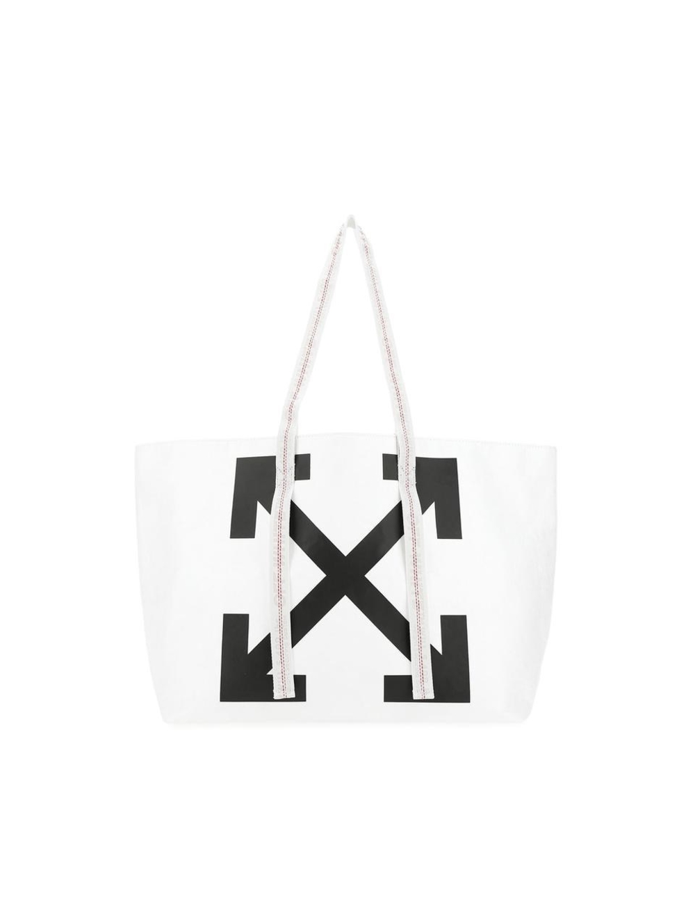 New Off-White Wrinkled Commercial Tote Shopping Bag Authenticity Guaranteed DETAILS Brand: Off-White