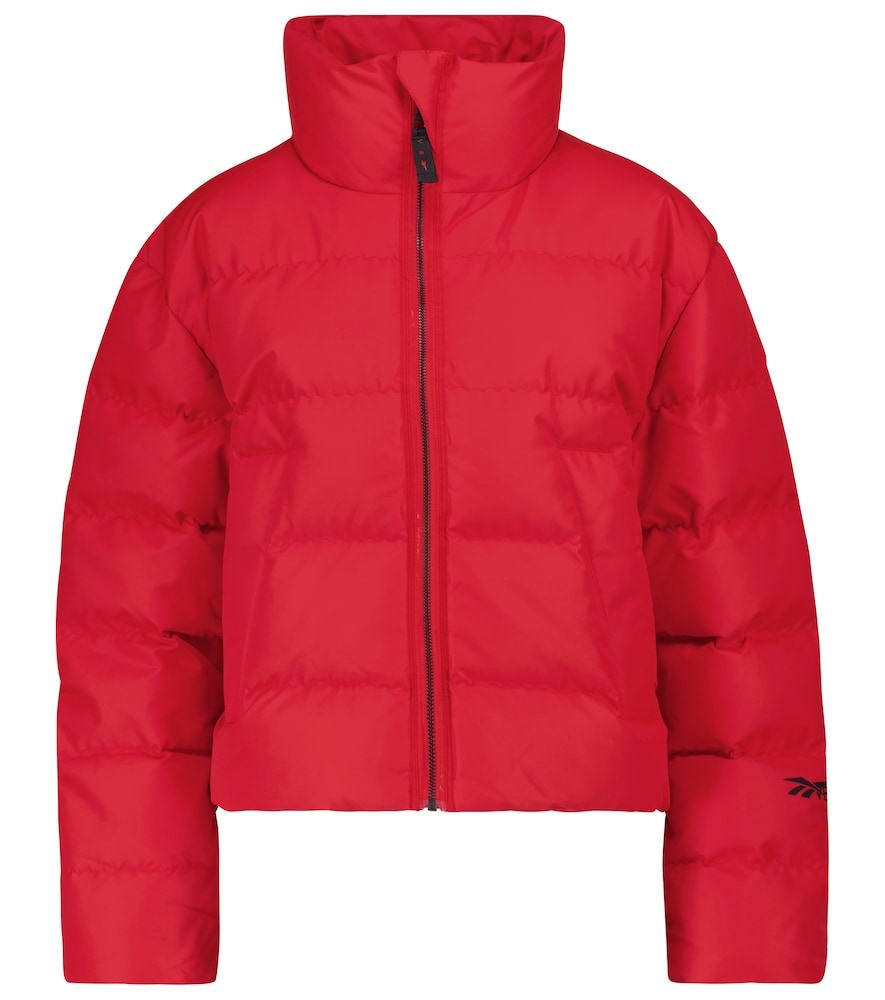 This red down-fill padded jacket from Reebok x Victoria Beckham is primed for lifestyles on-the-go.