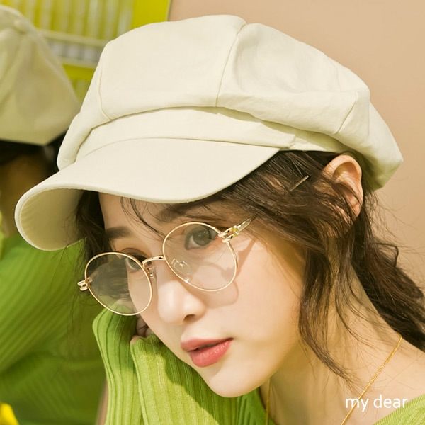 MD韓製-素色報童帽-３色【09010769】