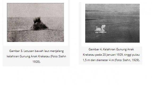 Gambar letusan via ateng.tribunnews.com/