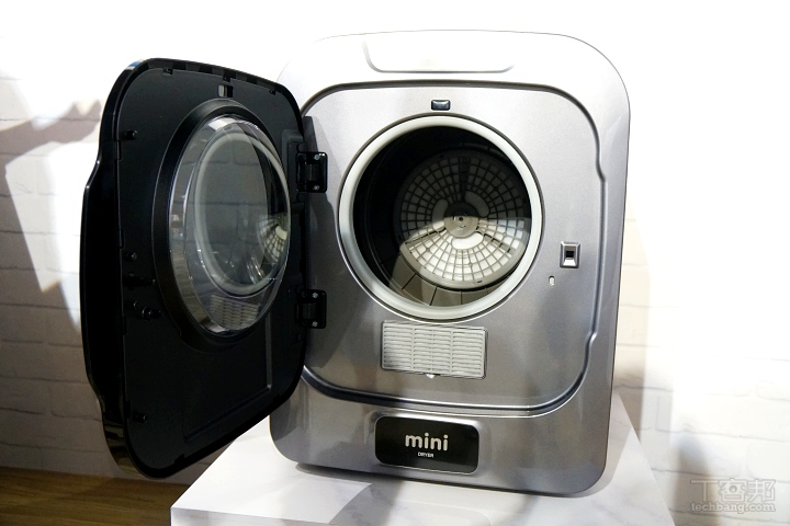 迷你壁掛式洗衣機登台，韓系家電大宇推出 3 公斤滾筒洗衣機