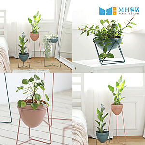 ➤韓劇同款花架-莫蘭迪色系列，➤簡約現代感，演繹北歐風格，➤輕鬆打造自然園藝生活