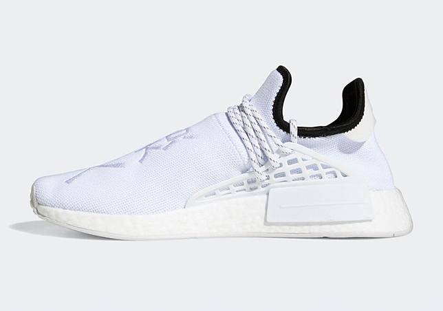 pharrell nmd hu white