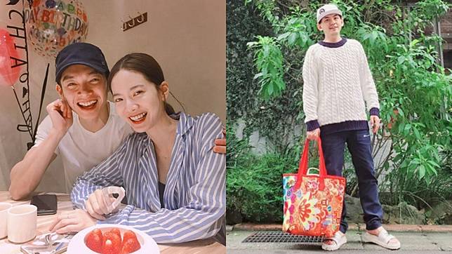 辰亦儒和曾之喬無預警宣布結婚喜訊。圖／(左)翻攝自曾之喬Instagram、(右)翻攝自黃子佼Instagram