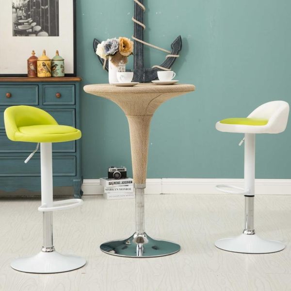 吧椅 北歐椅現代簡約咖啡廳星巴克桌高腳60厘米高凳子手機店巴臺