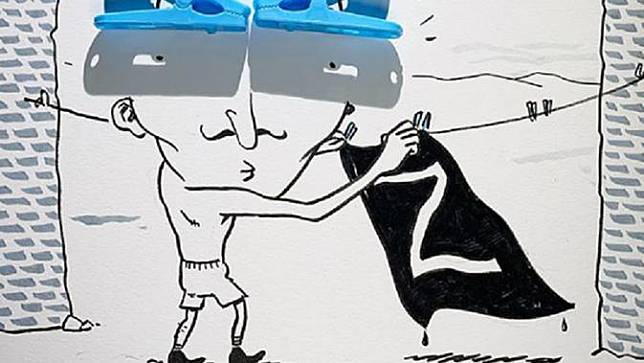 7 Ilustrasi dengan Teknik Shadowology, Sulap Bayangan Jadi Karya ...