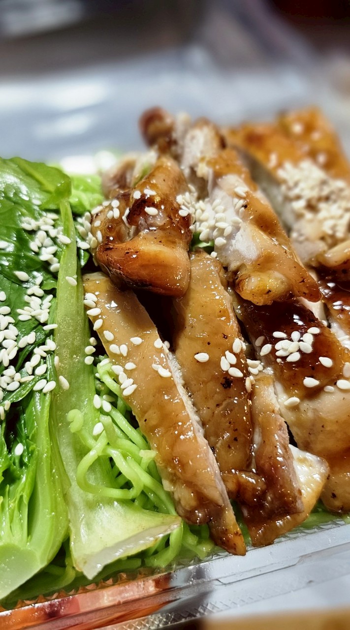 ข้าวไก่ย่าง,บะหมี่ไก่เทอริยากิ