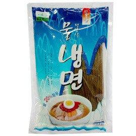 【韓購網】韓國平壤式涼麵(冷麵)★韓國人最愛吃料理★內有調味包，酸酸甜甜挺開胃的喔韓國冷麵涼麵蕎麥麵蘋果冷麵TVBS得獎[BA00004]