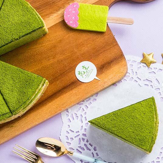 抹茶起司 千層蛋糕 招牌商品 團購美食 日本小山園抹茶