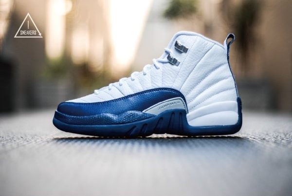 ISNEAKERS AIR JORDAN 12 RETRO FRENCH BLUE 白藍 男鞋 130690-113