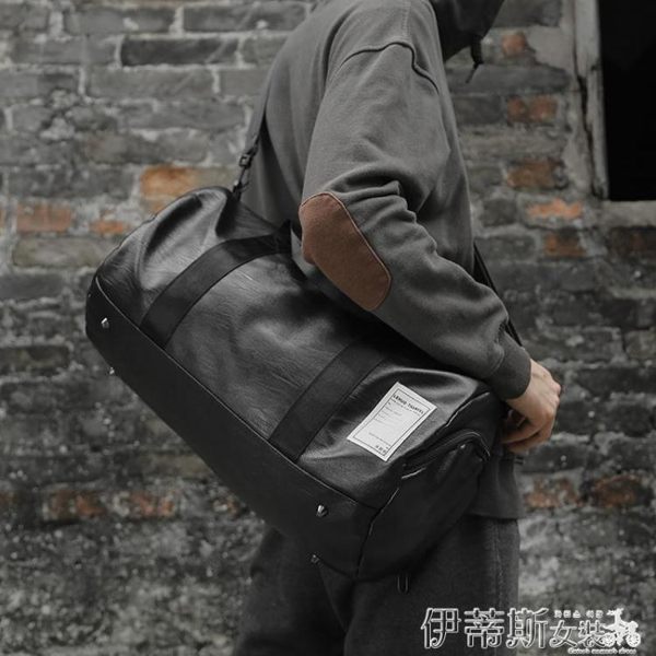 旅行包旅行包男女出差手提袋大容量旅游包行李包防水運動健身包男潮 伊蒂斯女裝