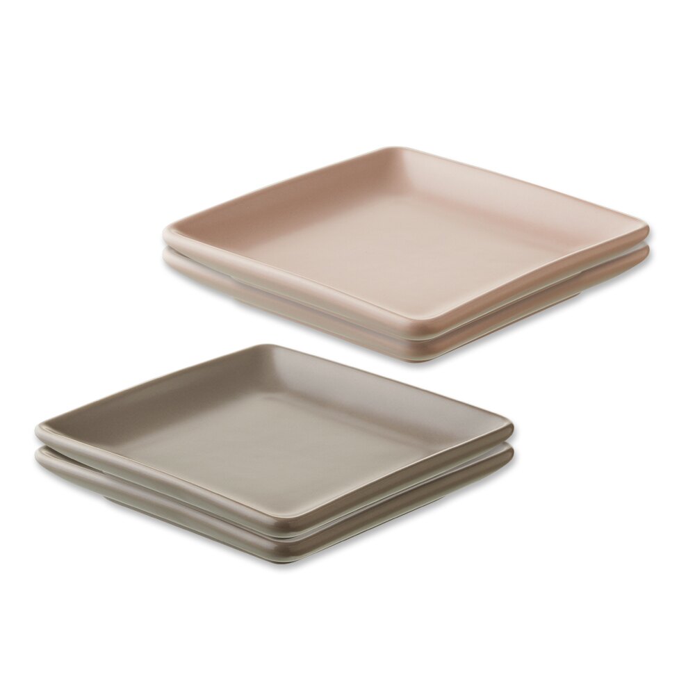 【樂扣樂扣】莫蘭迪瓷器6吋餐盤午茶四件組