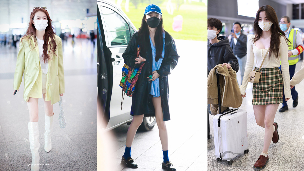 陸劇女星私服街拍造型