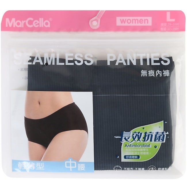 詳細介紹 商品規格 商品簡述 ●長效抗菌 保護私密處 ●輕薄無痕 舒適貼身 柔滑舒適 品牌 MARCELLA 瑪榭 規格 L(腰圍29~31吋;臀圍37~39吋) 原產地 中國 深、寬、高 1x17.