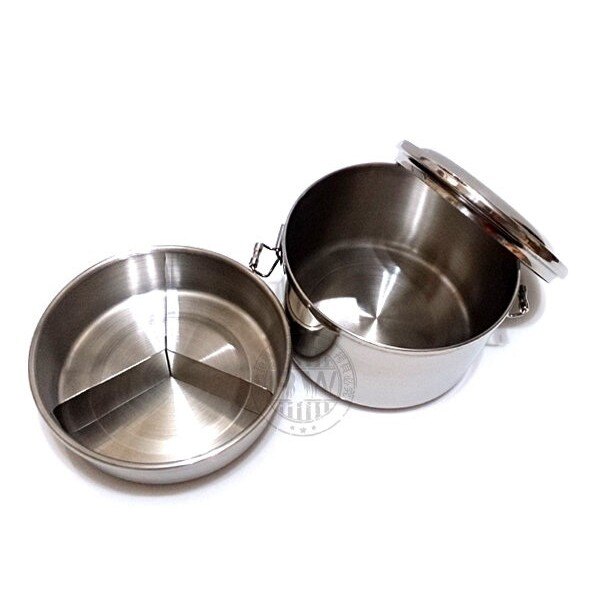 台灣製造全醫療級316不鏽鋼便當盒14cm/16cm分隔層便當 鐵路便當 國小餐具組 國中蒸便當