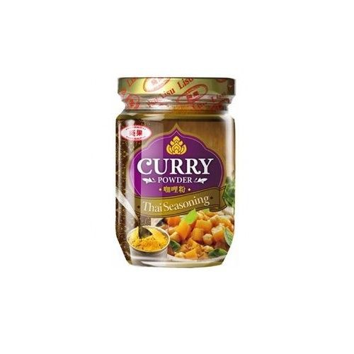 加入料理調味增添泰式咖哩風味 ◆對於喜好泰式咖哩的你，絕對是最佳的選擇。 ◆所有的香辛料均來自於泰國北部高山 料理教室: 泰式咖哩雞肉(2-3人份) 材料: 雞肉300g、馬鈴薯100g、洋蔥一顆、紅