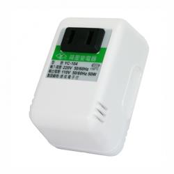 ◎可供給自國外買回須使用220V~240V的電子裝備品。|◎請勿使用耗電量在50W以上之電子或電器用品。|◎例如：電視、電烤箱、吹風機、冰箱、電熱器等，以免負荷超過而使昇壓器燒毀。商品名稱:KINYO
