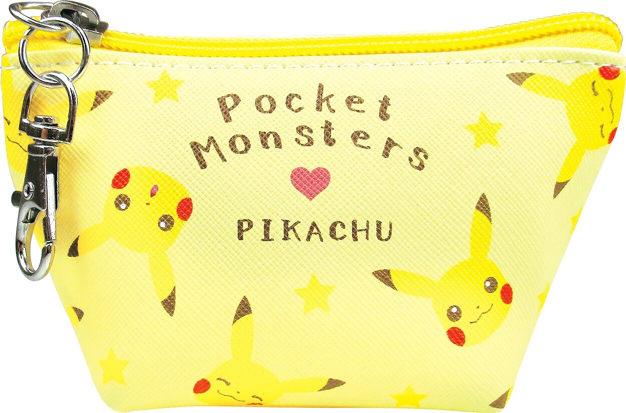 大賀屋 日貨 皮卡丘 卡比獸 伊布 零錢包 錢包 小錢包 包包 吊飾包 神奇寶貝 寶可夢 正版 J00018710