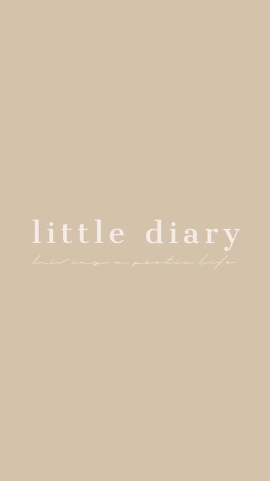 little diary｜顯化練習21天