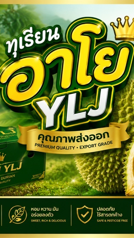 แผงทุเรียน อาโยYLJ