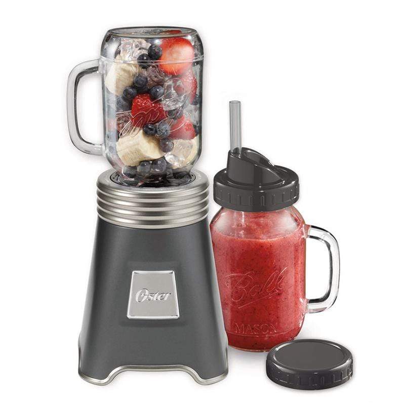 【1機2杯優惠組】Ball Mason Jar隨鮮瓶果汁機(曜石灰)+隨鮮瓶替杯 隨鮮瓶替杯組(白)