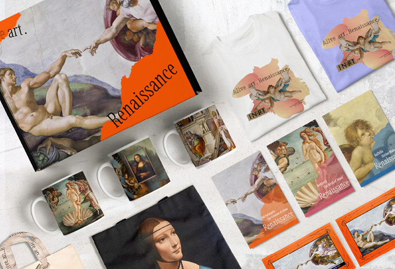 「會動的文藝復興」展區5：藝術生活市集