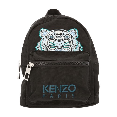To carry your essentials in an original style, Kenzo presents this mini backpack. Its refined, styli