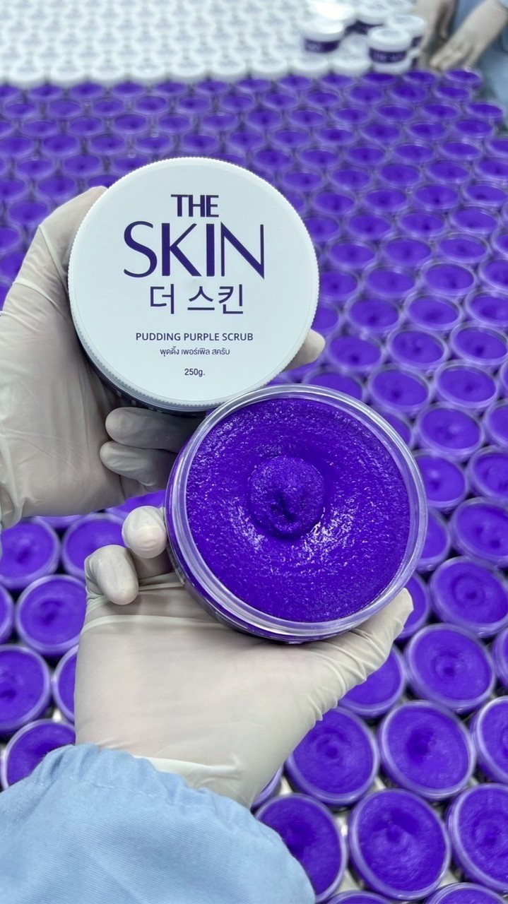 สครับม่วง theskin