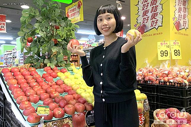 開賣日本、美國、紐西蘭與台灣本地的10款蘋果，任選2顆特價99元，刷卡再享回饋(圖/頂好超市　提供)