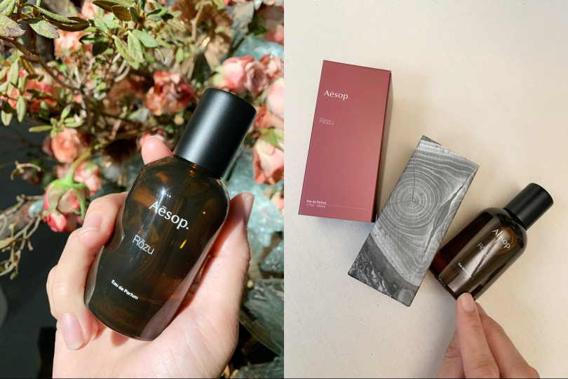 Aesop馥香水 50ml／5,300元 完全是文青質感的包裝，在內盒上印載的是此次靈感謬斯-法國傳奇設計師夏洛特．貝里安於1933年所拍攝的代表作品。(圖／吳雅鈴攝影)