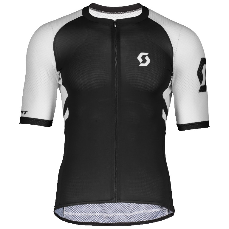 SCOTT RC PREMIUM CLIMBER S/SL SHIRT巔峰者短袖車衣(black/white)
