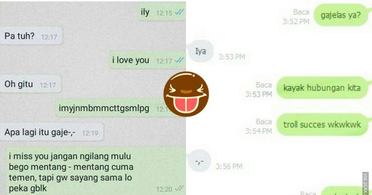 11 Chat Lucu Awalnya Nggak Jelas Ini Endingnya Baper Brilio Net Line Today