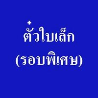 ตั๋วใบเล็ก(รอบพิเศษ)