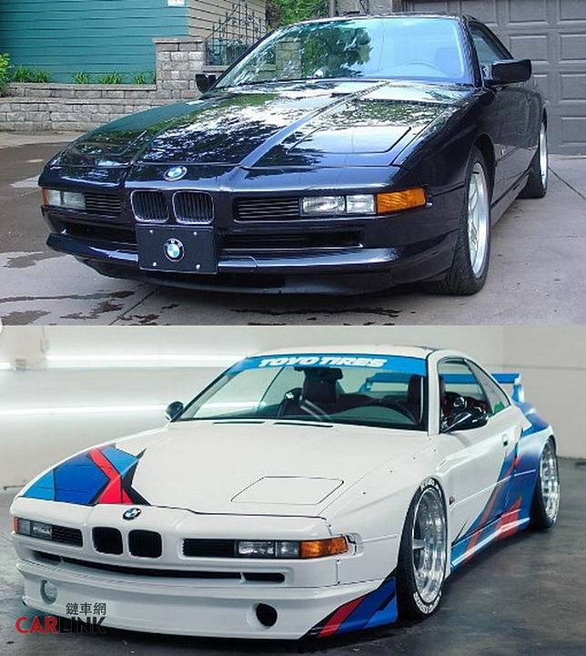 高檔次 老車新改 Bmw老八e31 寬體化 低趴改 Carlink鏈車網 Line Today
