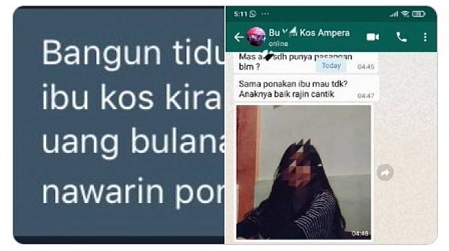 Bangun Tidur Langsung Ditawari Jodoh Kisah Ibu Anak Kos Ini Viral Suara Com Line Today