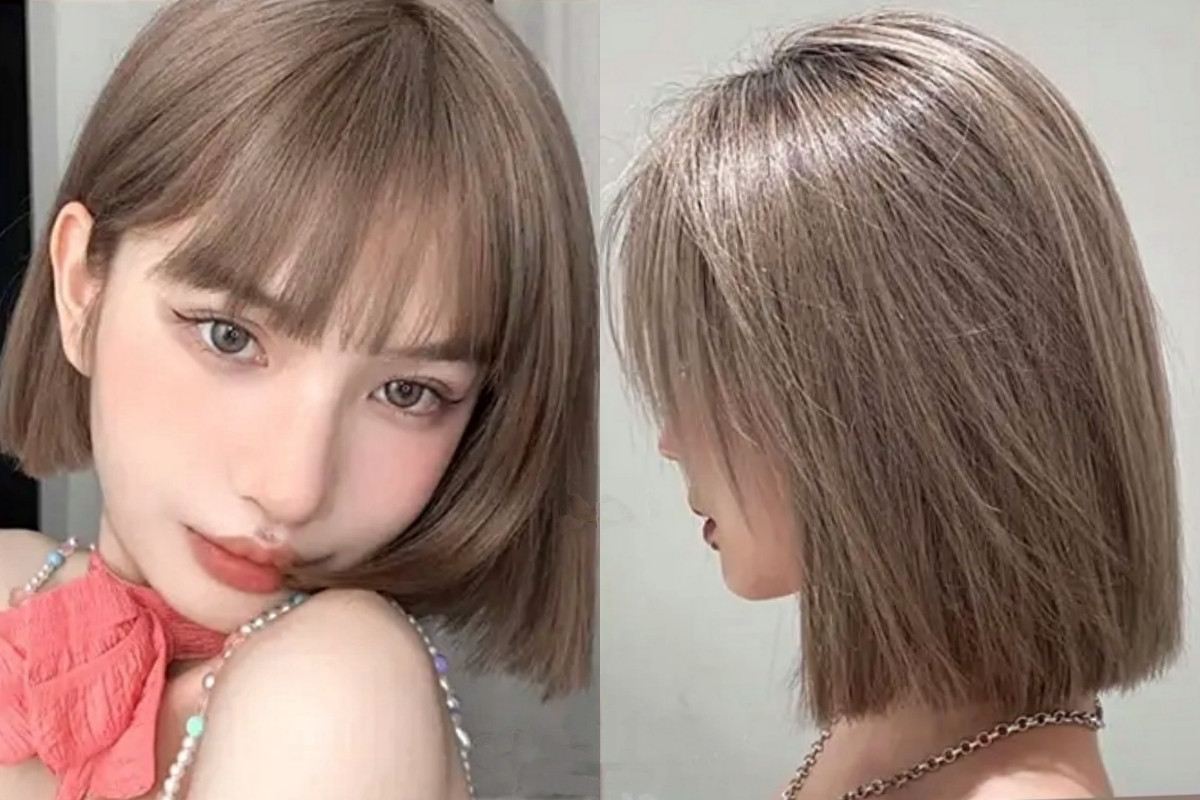 2022秋冬顯白灰調髮色推薦：米灰色