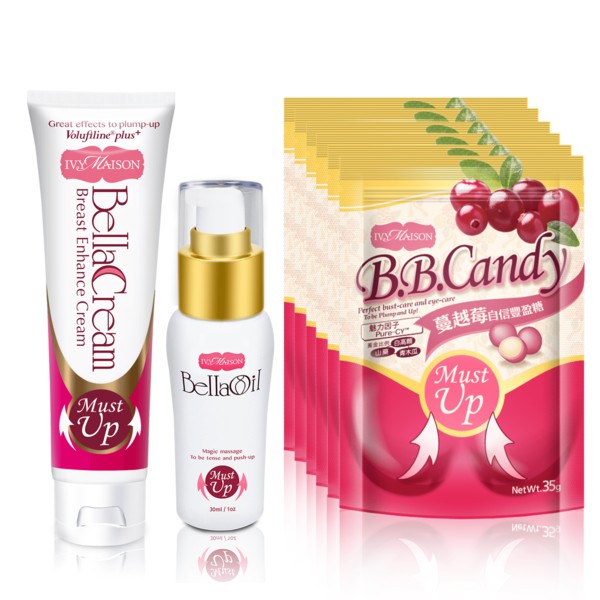 品牌：Ivymaison商品組合: 寶貝媽咪產後恢復小小補2月組份量: 60日份[商品規格]產地:台灣貨源:公司貨保存期限:糖果:蔓越莓/藍莓/24個月.紅石榴/葡萄籽/18個月美胸霜36個月/美胸精