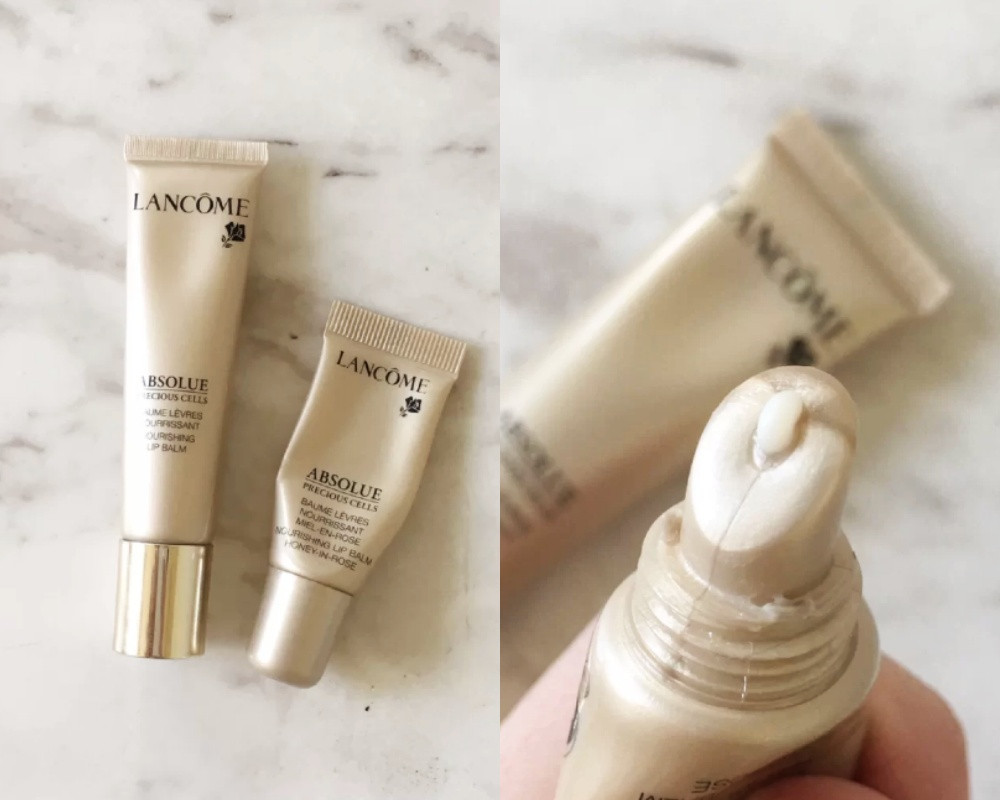 趙露思推薦護唇膏：蘭蔻 絕對完美玫瑰修護唇霜 15ml，NT.2000