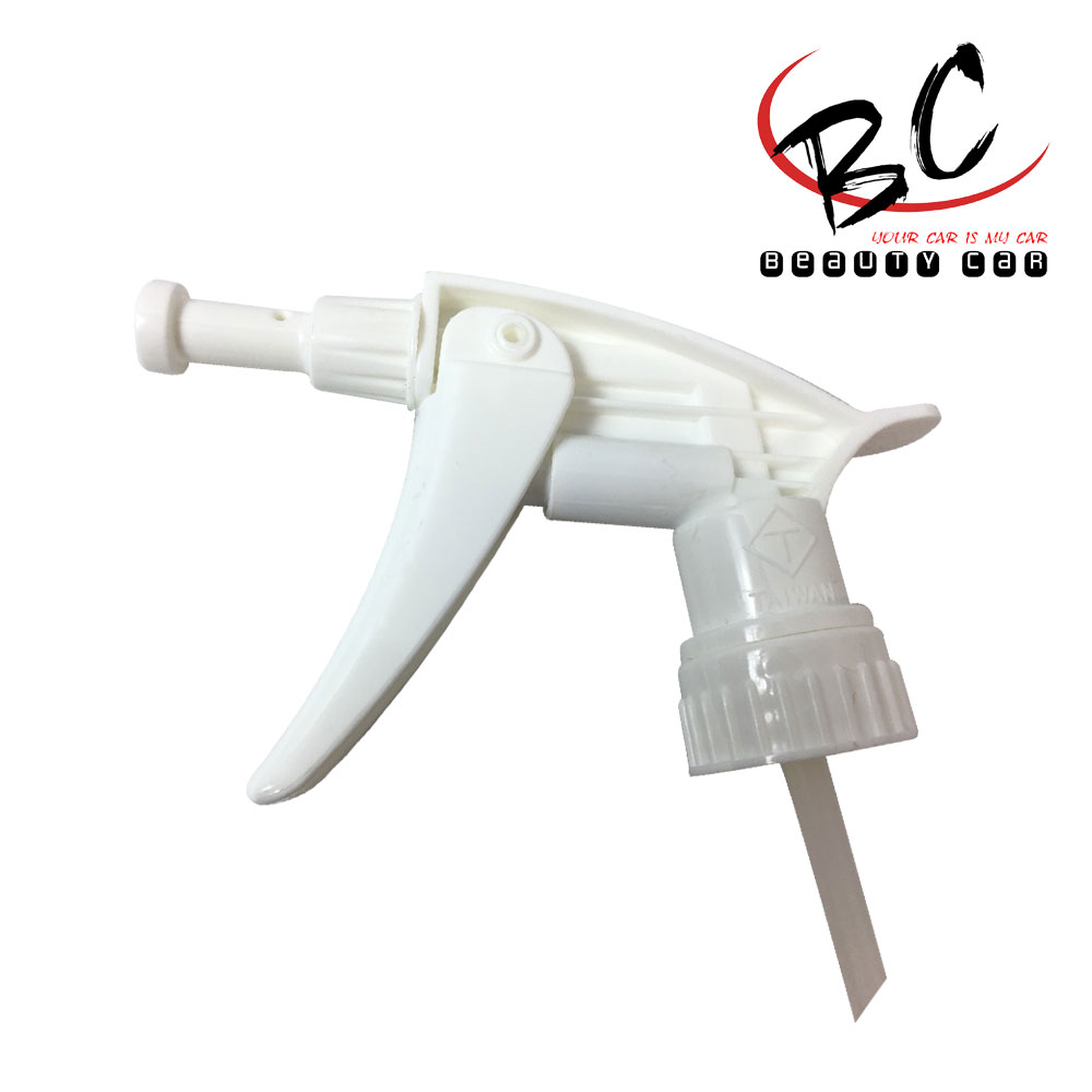 適用於一般居家使用裝置於噴灑器具上，可平均噴灑出藥水如裝置內含具有發泡性之藥水之噴灑器具則可噴灑出如慕斯般的綿密泡沫