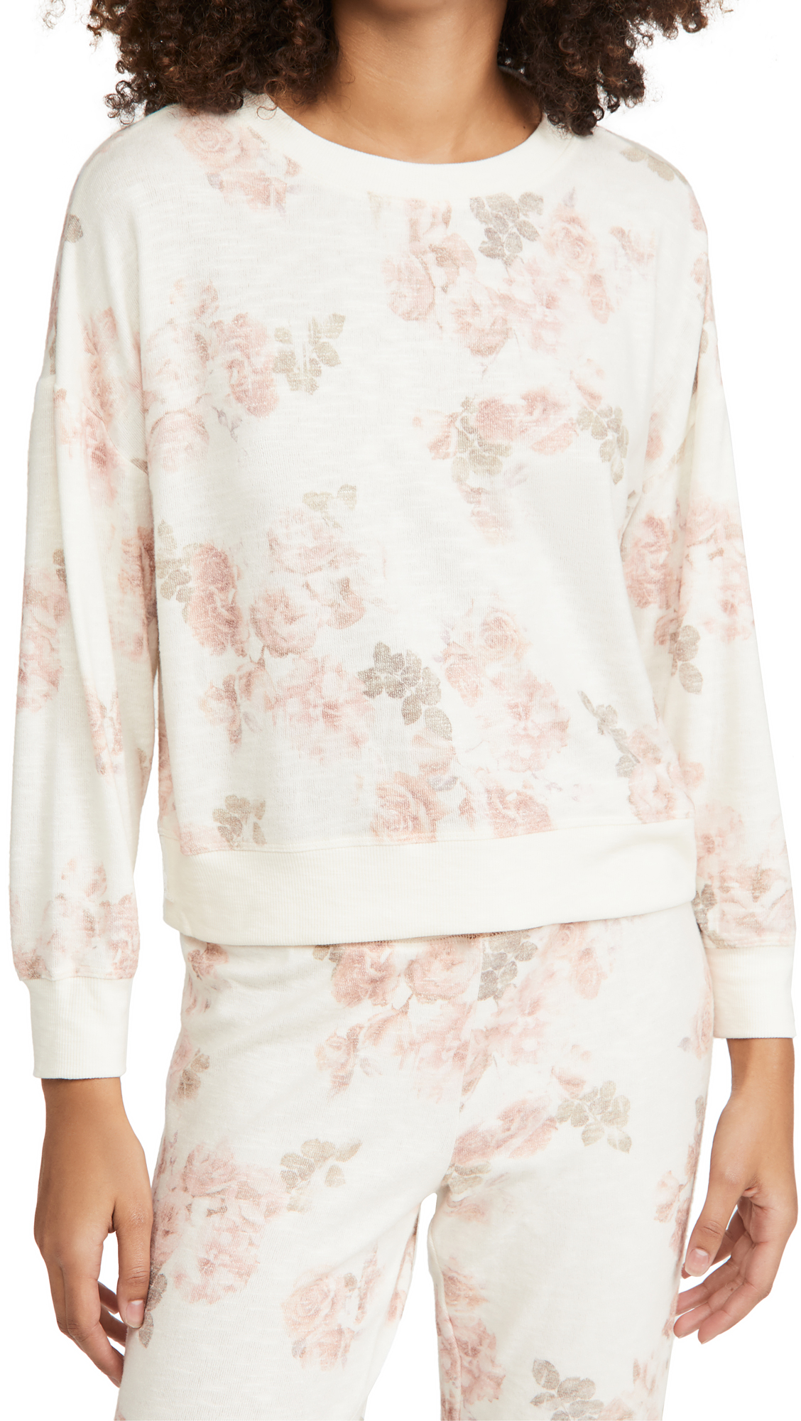 Z Supply Elle Floral Long Sleeve Top