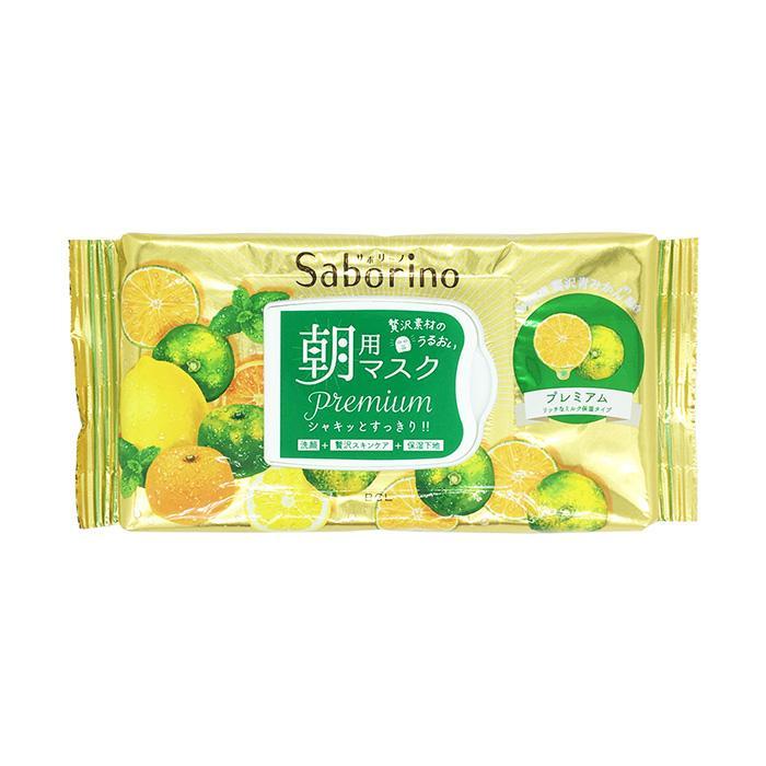 日本 BCL Saborino 早安面膜(青柑橘) 28枚入