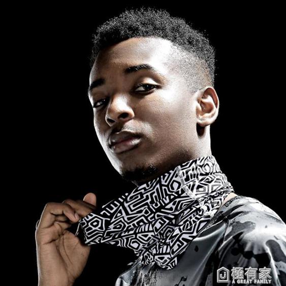 冰絲防紫外線頭巾夏季戶外防曬圍脖套男護頸騎行面罩魔術面巾薄款