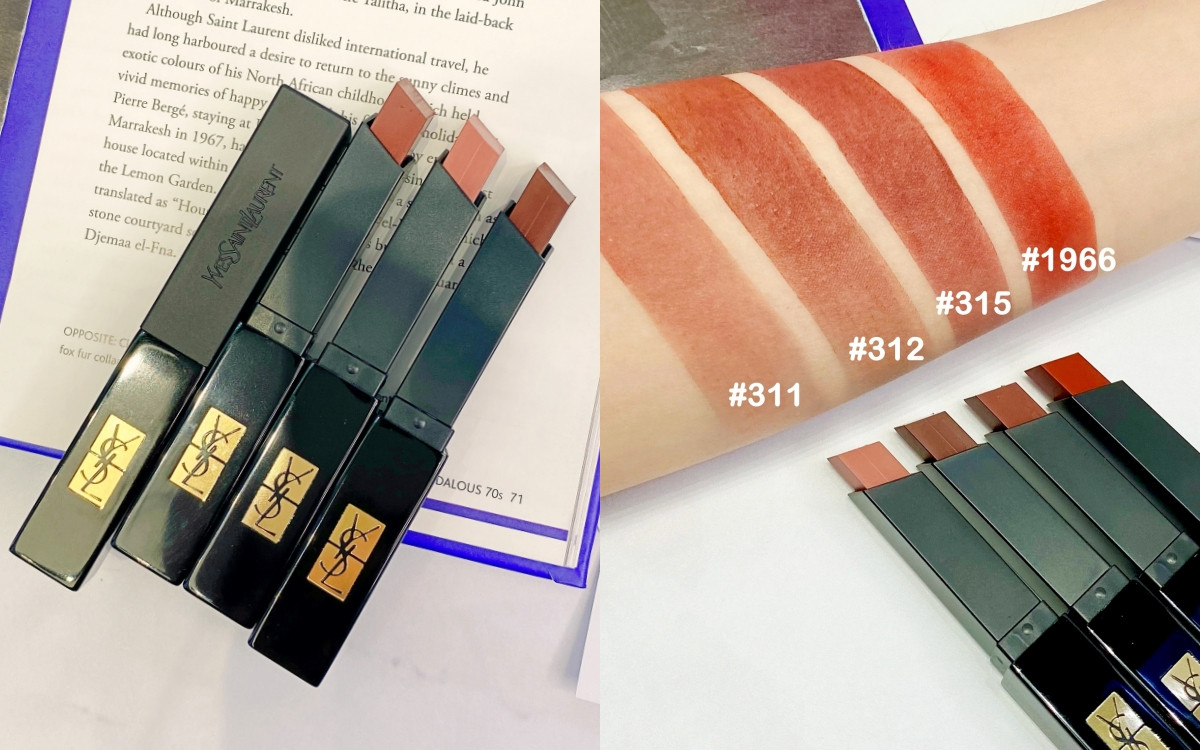 YSL 黑絲絨煙管唇膏，NT1,380