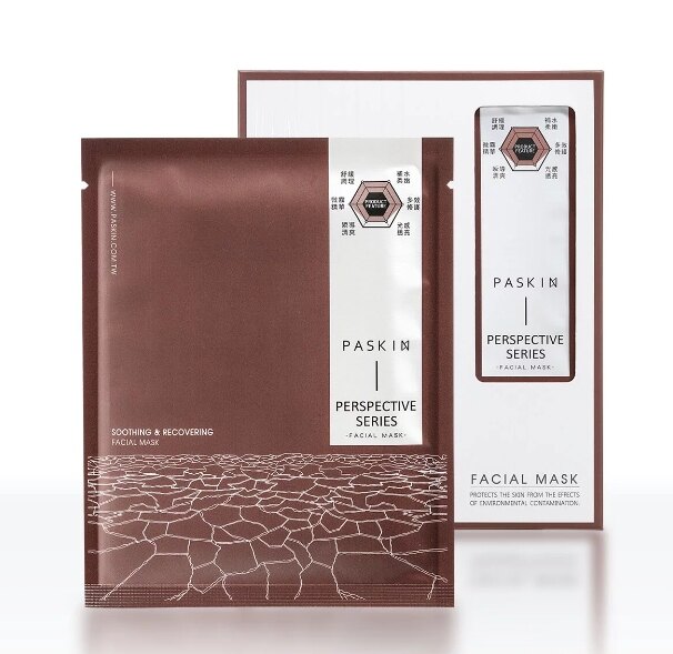 PASKIN面膜 防禦對策 舒緩修護面膜，6片/盒
